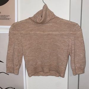 Zara very cropped turtleneck